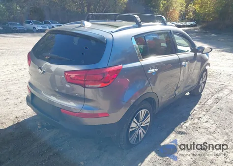 2016 Kia Sportage Ex из США, поврежденный, VIN KNDPCCAC1G7828964